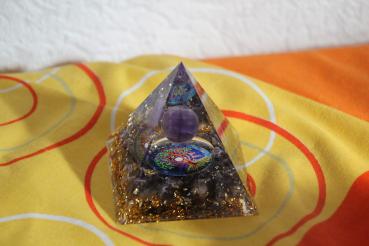 Orgonitpyramide Amethyst Arbre de Vie